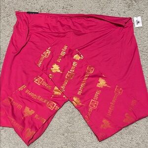 Pink and Gold Walt Disney World Leggings